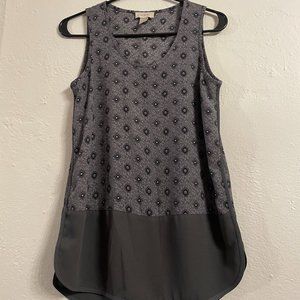 Loft grey blouse, XS